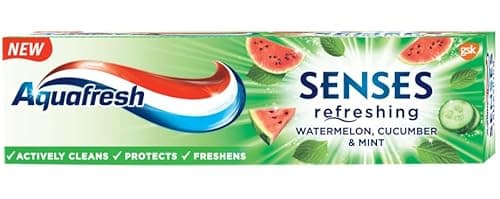 Image of Aquafresh Senses Watermelon Toothpaste, 75ml, (Pack of 6)