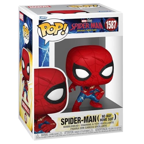 Image of Funko POP! Marvel: Spider-Man Day - Spider-Man - No Way Home Suit - Collectable Vinyl Figure - Gift Idea - Official Merchandise - Toys For Kids & Adults - Model Figure for Collectors