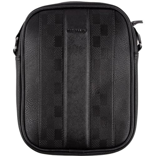 Image of Ted Baker MXB-WAYDON-House Check PU Flight Bag