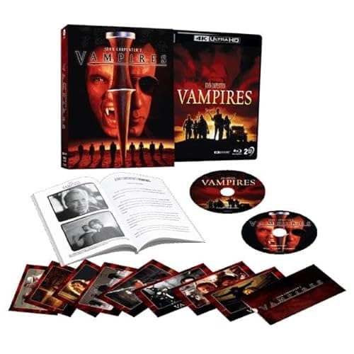 Image of John Carpenter’s Vampires (1998) – 4K UHD + Blu-ray Limited Edition 3D Lenticular Hardcase + Booklet + Art Cards