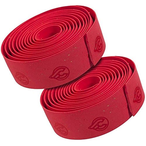 Image of Cinelli Original Cork Handlebar Tape & Plugs, Red