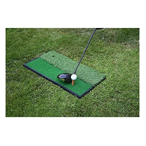 Image of Precision Launch Pad 2 in 1 Golf Practise Mat - Practice At Home - Durable - All weather design