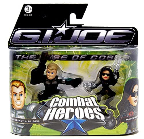 Image of G.I. Joe The Rise of Cobra Combat Heroes 2-Pack Conrad Duke Hauser and Baroness