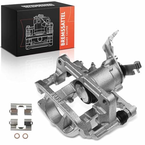 Image of Frankberg Brake Caliper Disc Brake Rear Right with Bracket (hole spacing 120mm) Compatible with Astra J Zafira Cascada Ampera Cruze Replace# 13300862
