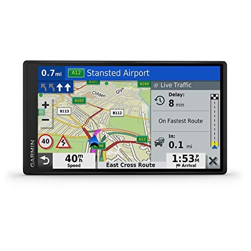 Image of Garmin 010-02038-13 Thames Drivesmart 65 Full EU MT-D, Black, 6.95 Inch