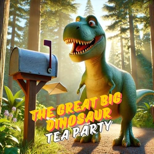 Image of The Great Big Dinosaur Tea Party: An Invitation to Fun, Friendship, and Dino-sized Tea Cups!