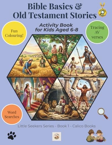 Image of Bible Basics & Old Testament Stories: Activity Book for Kids Aged 6-8