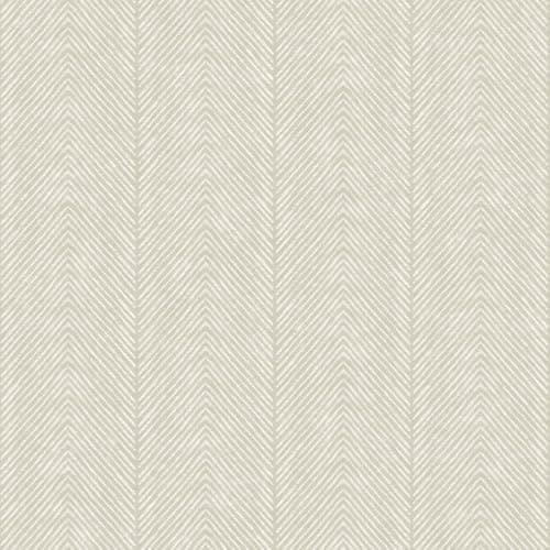 Image of World of Wallpaper Classic Herringbone Style Wallpaper Scandinavian Inspired Design in Soft Natural Beige Perfect for Living Rooms Bedroom Hallways AF0042