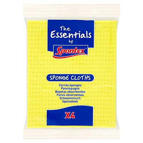 Image of SPONTEX Sponge Cloth 4PK