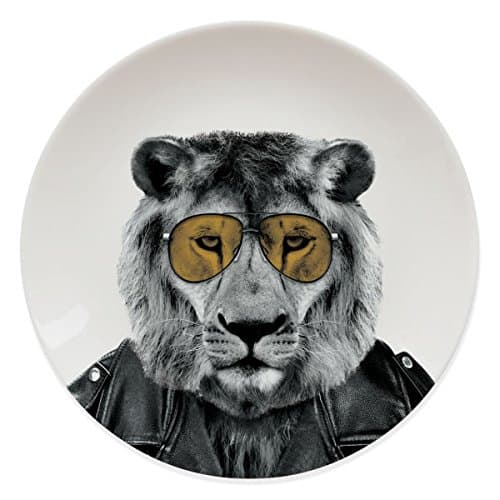 Image of Wild Dining Lion - Made from China, The Wild Dining - Lion Plate Will Bring a Touch of Fun to Your Dinner Table