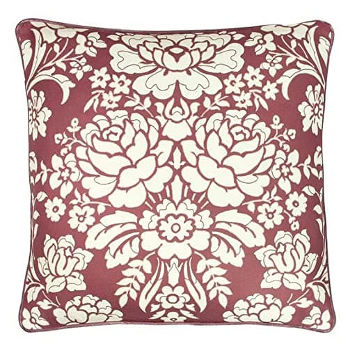 Image of Paoletti Melrose Cushion Cover, Mulberry, 50 x 50cm