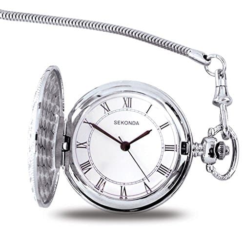 Image of Sekonda Men's Quartz Watch with White Dial Analogue Display and White Steel Bracelet 3798.3
