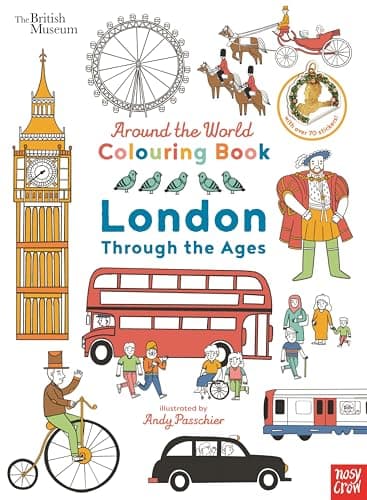 Image of British Museum: Around the World Colouring: London
