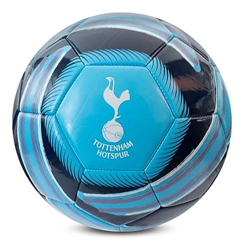 Image of Hy-Pro Officially Licensed Tottenham Hotspur F.C. Cyclone Football – Spurs Football Size 5, Training Match Ball for Garden and Outdoors – Collectible Fan Gift for Collecting, Training and Play