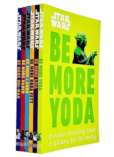 Image of Star Wars Be More Series 6 Books Collection Set By Christian Blauvelt & Joseph Jay Franco & Kelly Knox(Yoda, Leia, Boba Fett, Lando, Vader & Obi-Wan)