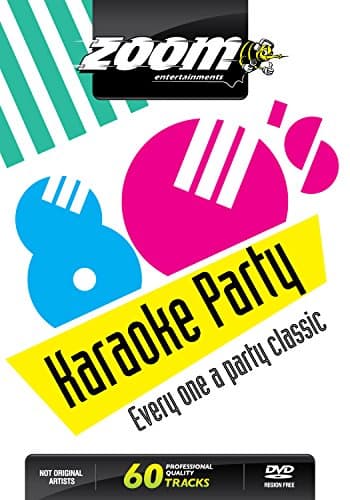 Image of Zoom Karaoke DVD - Eighties Karaoke Party (80's) - 60 Songs