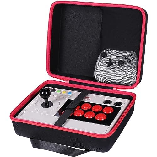 Image of co2CREA Storage Carry Travel Hard Case for 8Bitdo Arcade Stick for Nintendo Switch & Windows 10,Xbox Series & PC,Protection Case Compatible with 8Bitdo Ultimate Wireless Controller, Case only