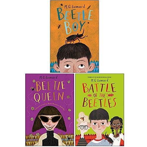 Image of M.g. leonard battle of the beetles series 3 books collection set