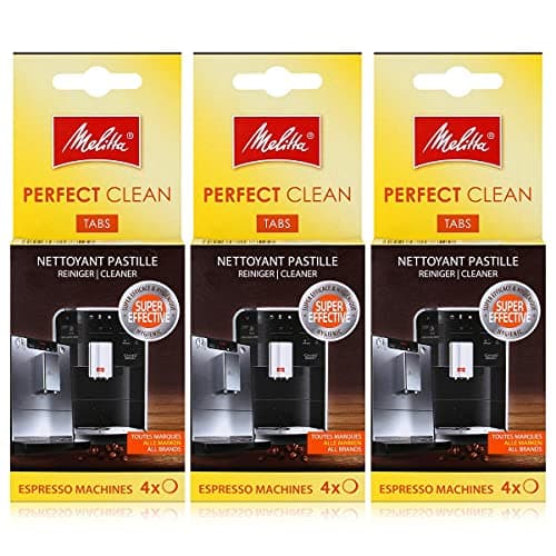 Image of Melitta Perfect Clean Espresso Machines Cleaning Tablets 4 x 1.8 g (Pack of 3)