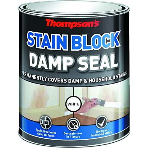 Image of Ronseal Thompsons Damp Seal 750Ml – Permanent Damp Protection For Walls And Ceilings, Easy To Apply, Quick Drying, White Finish, Optimal For Interior Use Before Painting