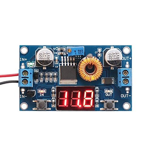 Image of DollaTek Small DC Buck Voltage Converter Step Down Voltage Regulator Module Board 4-38V to 1.25-36V 5V/12V Adjustable Output Voltage Stabilizer Transformer