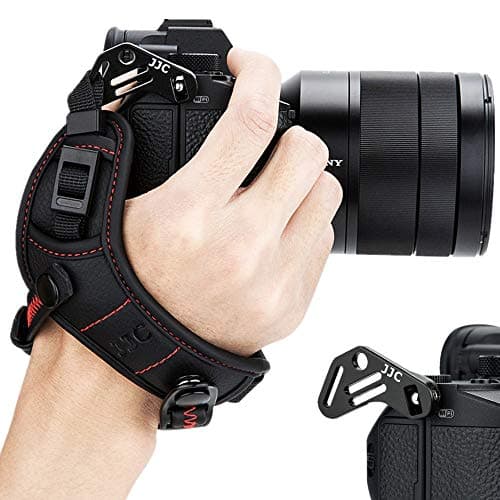 Image of JJC Mirrorless Camera Hand Strap Wrist Strap Compatible for Nikon Z7 Z7 II Z6 Z6 II Sony A1 A7C A7III A7II A7RIII A7RII A7SII A9 A6500 A6400 Canon EOS R5 R6 Fuji X-E4 X-T3 X-T2 X-T30 X-E4 X-E3