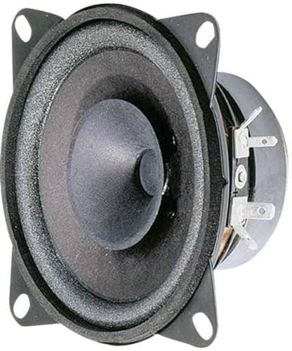 Image of Visaton FR 10 HM - Speakers (Paper, 95 - 22000 Hz, Black, -25 - 70 ° C, 116.5 x 116.5 x 49 mm, GRILLE 10 ES GRILLE 10 RS GRILLE 10 PL)
