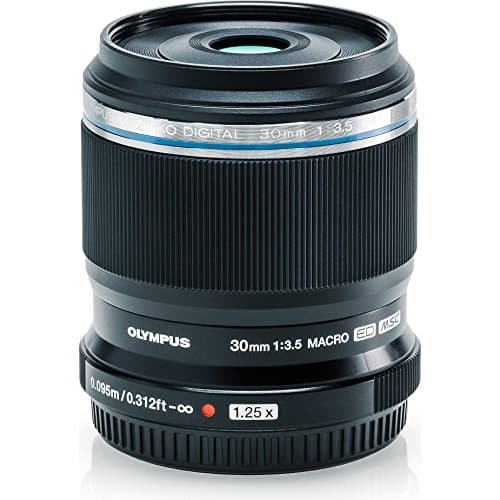 Image of Olympus M.Zuiko Digital ED 30mm f/3.5 Macro Lens for Micro Four Thirds, Black
