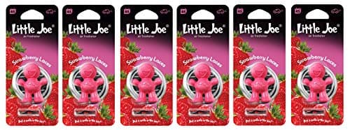 Image of Little Joe LJ-11 Air Freshener Pink Strawberry Laces 6 Pack