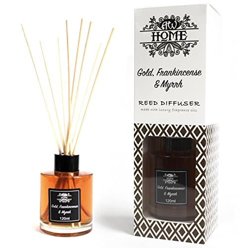 Image of Yorks Living 120ml Reed Diffuser - Gold, Frankincense & Myrrh