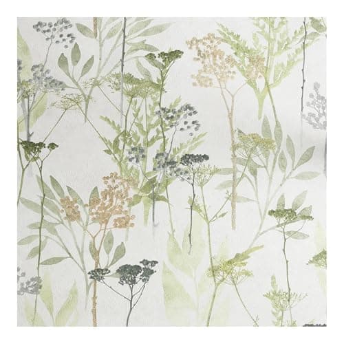Image of Superfresco Easy Solstice Sage Green Floral Wallpaper | Paste the Wall | Sage Green Floral | Eco-Friendly