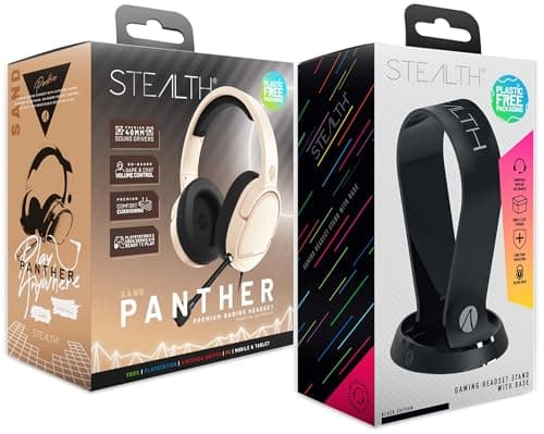 Image of STEALTH Panther Sand Headset and Stand Bundle