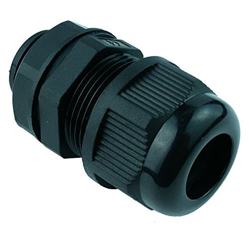 Image of Switch Electronics 10-Pack Black M20 IP68 Nylon PA6 Cable Gland 9-14mm