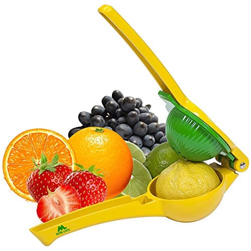 Image of Lemon Lime Orange Juice Squeezer Manual Citrus Press - Aluminum Alloy Mexican Elbow – Easy to Use - by Mobi Lock