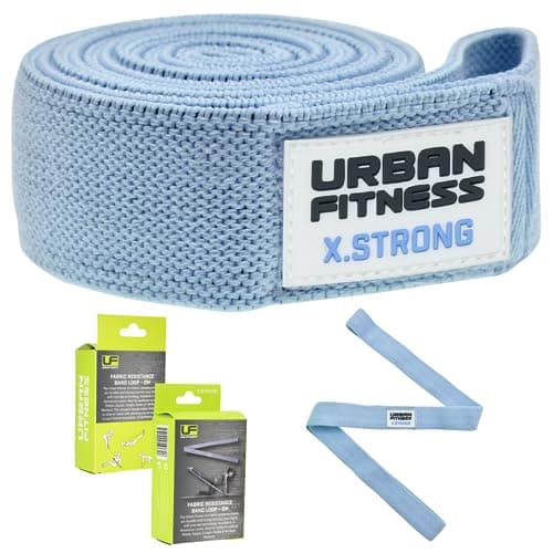 Image of Urban Fitness Fabric Resistance Band Loop - 2m, Sky Blue