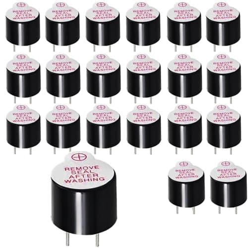 Image of RUNCCI-YUN 20 pcs DC 3V Active buzzer Alarm,continuous sound Arduino buzzer for Arduino Raspberry Pi