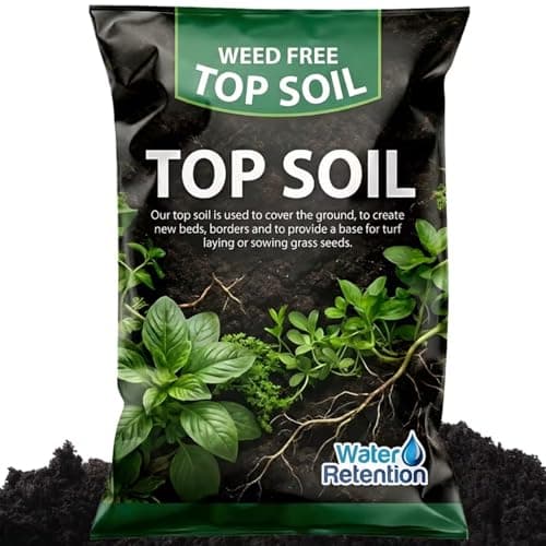 Image of Essential Nutrients 25 Litre Garden Top Soil Ideal For Planting, Lawn Dressing, Pots, Containers & Planters General Garden Use (25 Litres (1 Bag))