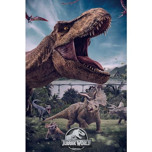 Image of GB eye Jurassic Park Jurassic World 61 x 91.5cm Maxi Poster