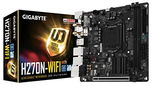 Image of GIGABYTE GA-H270N-WIFI LGA1151 Intel H270 Mini ITX DDR4 Motherboard