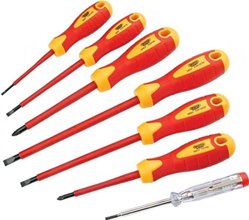 Image of Draper 07496 Insulated Screwdrivers, Set of 7