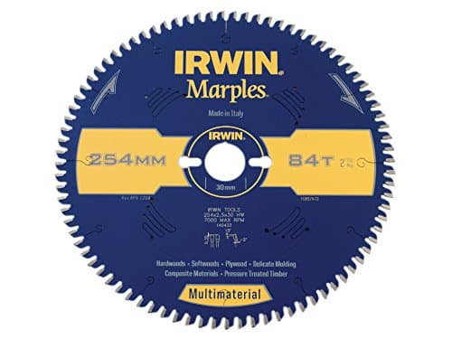Image of IRWIN IRW1897470 254 x 30mm 84-Teeth Irwin Marples Circular Saw Blade with TCG Teeth/ Negative Hook