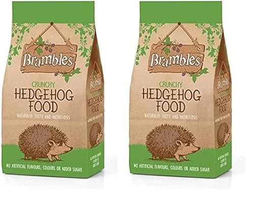 Image of Brambles Crunchy Hedgehog Food (900g), transparent (Pack of 2)