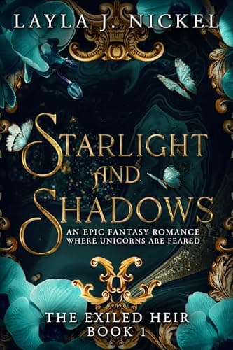 Image of Starlight and Shadows: An Epic Fantasy Romance (The Exiled Heir Book 1)