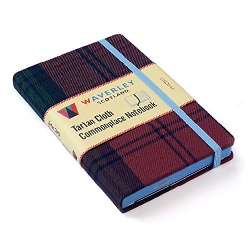 Image of Lindsay Notebook: Waverley Genuine Scottish Tartan Notebook