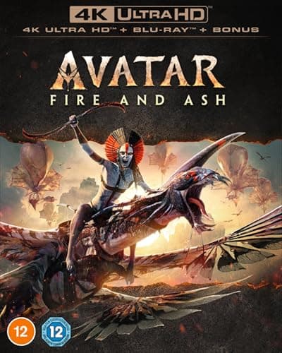 Image of Avatar: Fire and Ash 4K Ultra HD + Blu-ray + Blu-ray Bonus disc [Region Free]