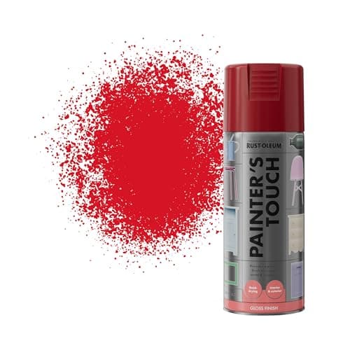 Image of Rust-Oleum 400ml Painter's Touch Spray Paint Aerosol - Cherry Red Gloss