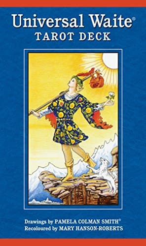 Image of Universal Waite Tarot Deck: 78 beautifully illustrated cards and instructional booklet