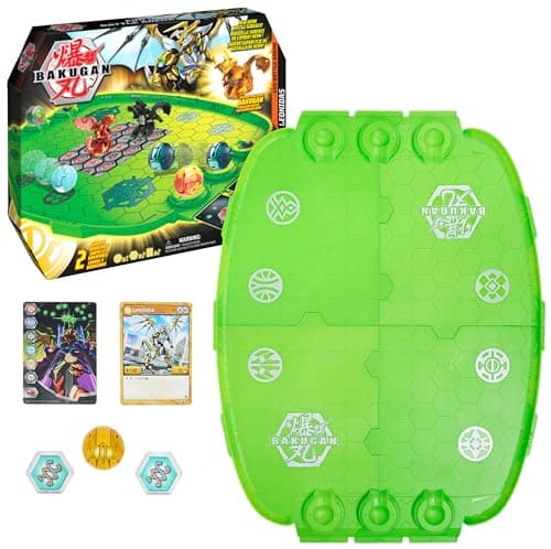 Image of Bakugan Evo Battle Arena, Includes Exclusive Leonidas Bakugan for Ages 6 and Up, AS SEEN on ROBLOX, NETFLIX and POP TV