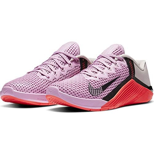 Image of Nike WMNS NIKE METCON 6, Women’s Sneaker, Beyond Pink Black Flash Crimson Platinum Violet, 2.5 UK (35.5 EU)