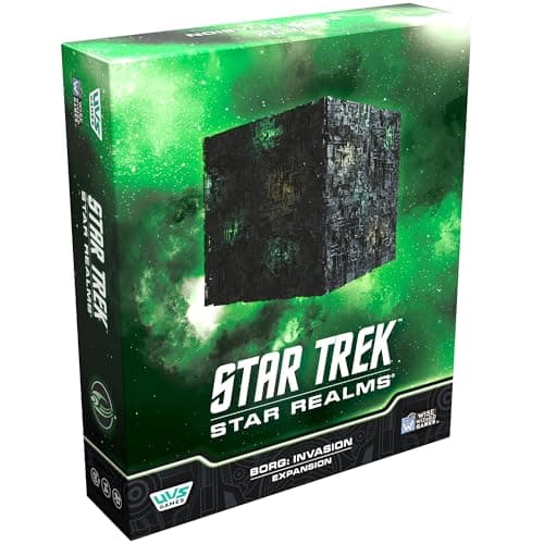 Image of UVS Games | Star Trek Star Realms: Borg Invasion | Card Game Expansion | Ages 14+ | 2 Players | 20+ Minutes Playing Time
